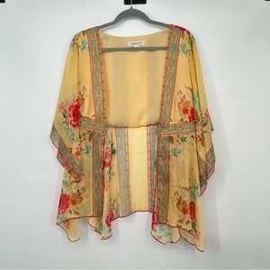 Coldwater Creek kimono style shawl size S/M